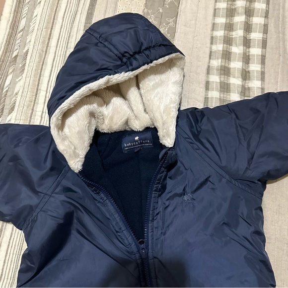 BABY COTTONS Snowsuit-9M - Picture 3 of 3